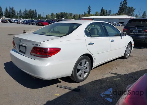 2005 Lexus Es 330 z USA, uszkodzony, nr VIN JTHBA30G255086375